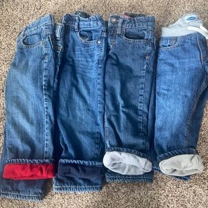 Fleece Lined 3T Jeans